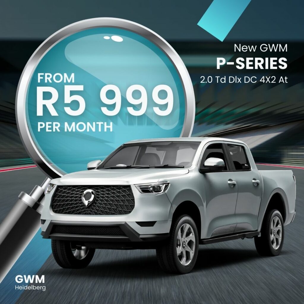 GWM P-Series DC – Emailer Special image from AutoCity Group