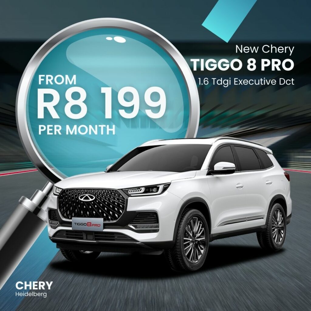 New Chery Tiggo 8 Pro – Emailer Special image from AutoCity Group