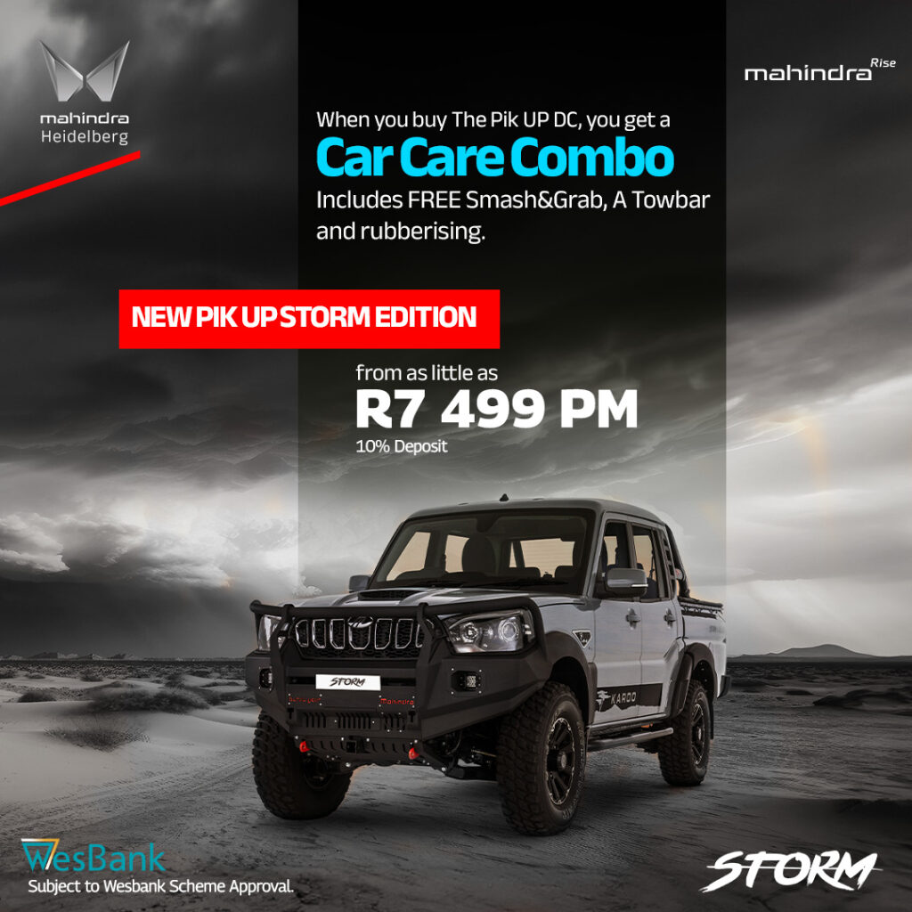 Mahindra Pik Up Storm Edition image from AutoCity Group