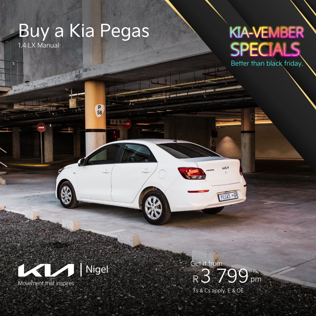 New Kia Pegas – at Kia Nigel image from AutoCity Kia