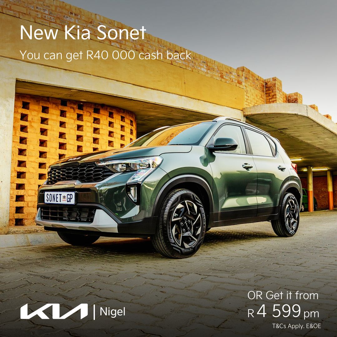 New Kia Sonet- at Kia Nigel image from AutoCity Kia