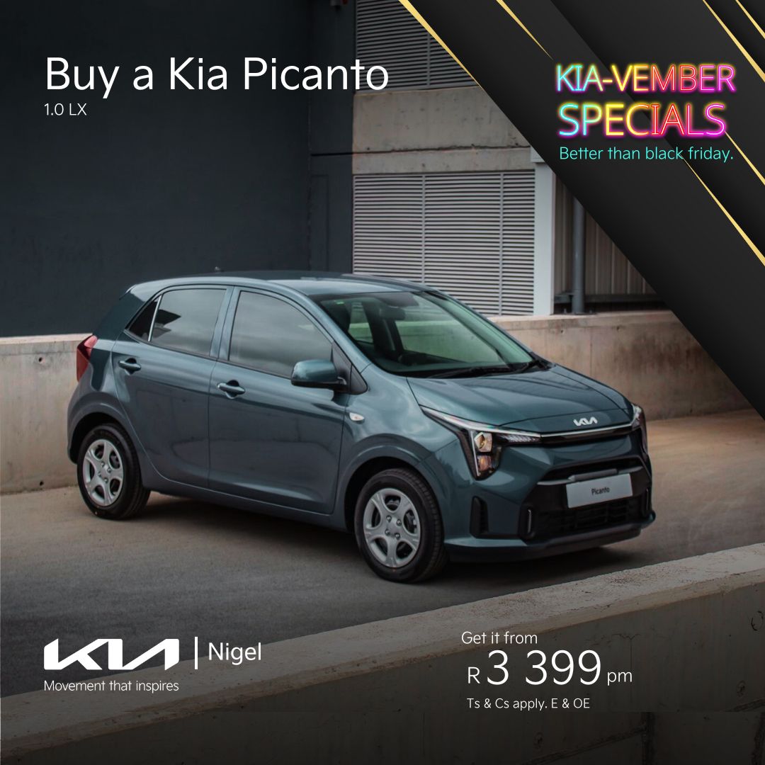 New Kia Picanto – at Kia Nigel image from AutoCity Kia