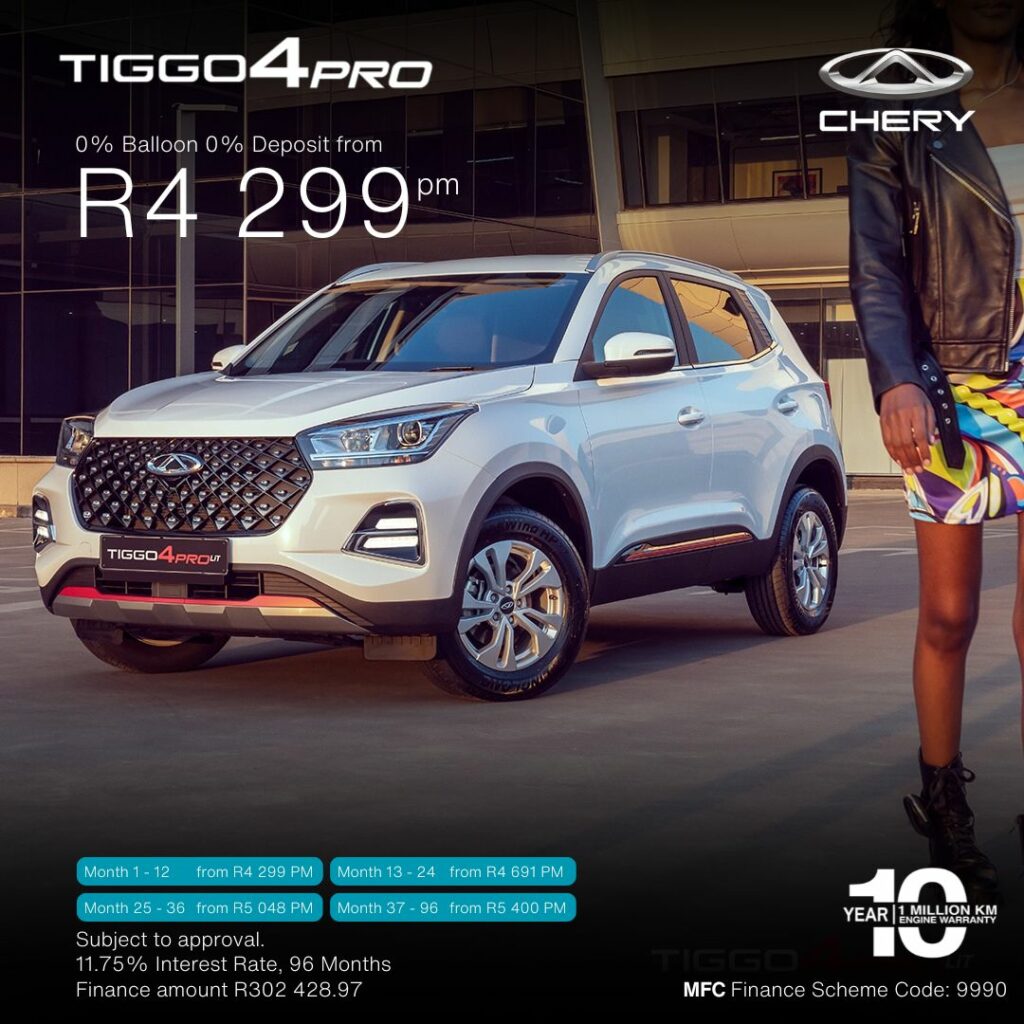 Chery Tiggo 4 Pro image from AutoCity Group