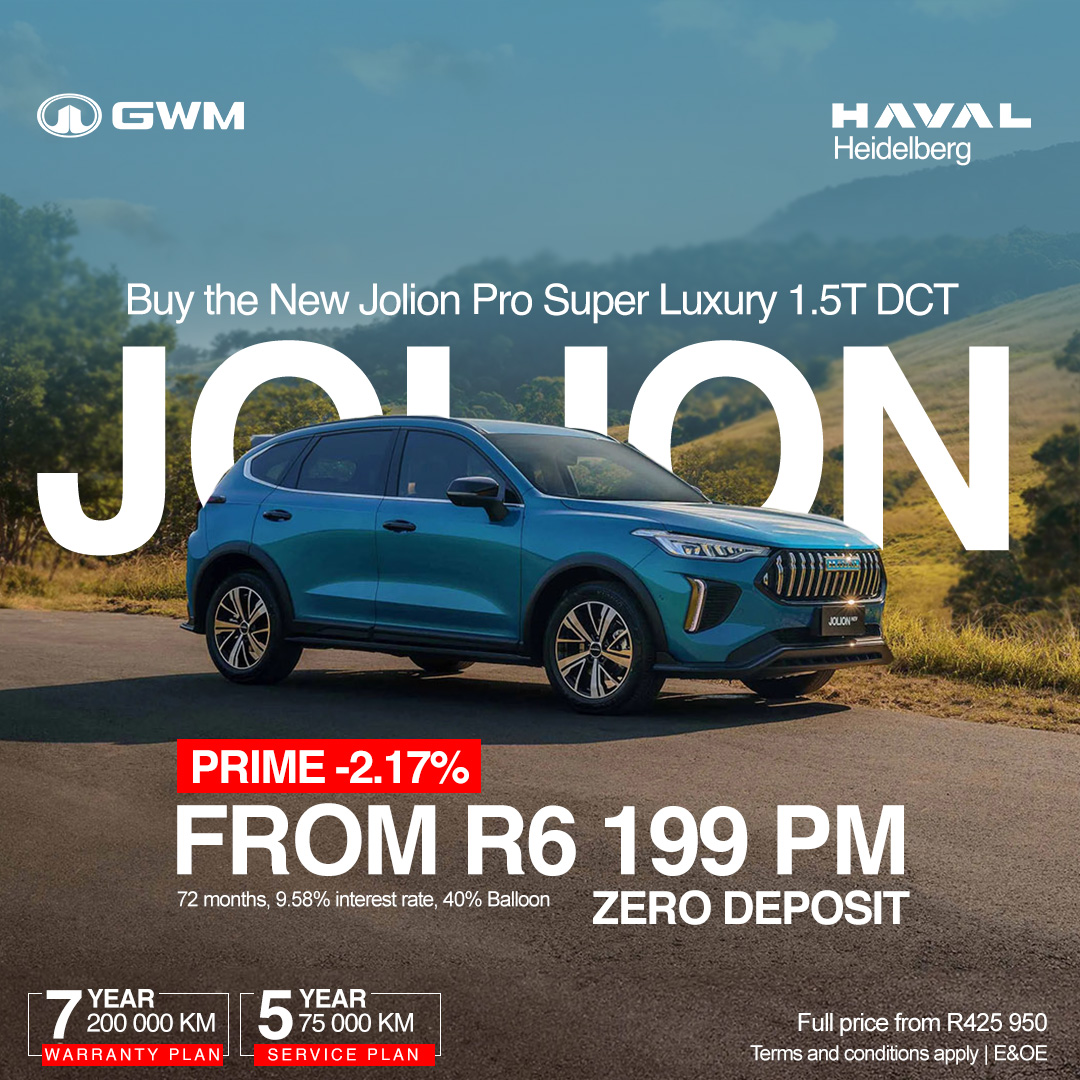 Haval Jolion Pro Super Luxury 1.5T DCT Special Offer