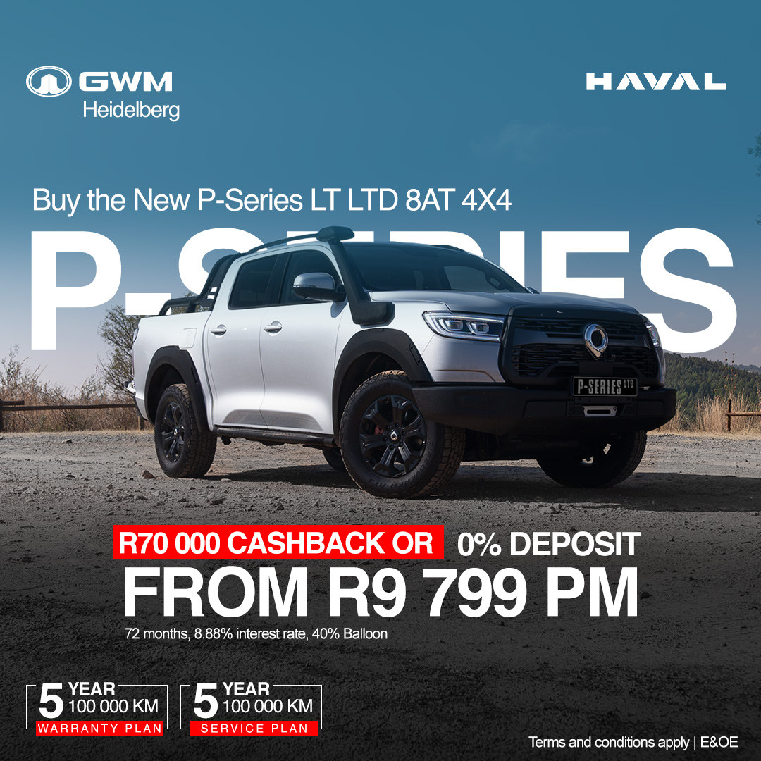 GWM P-Series LT LTD 8AT 4X4 image from 