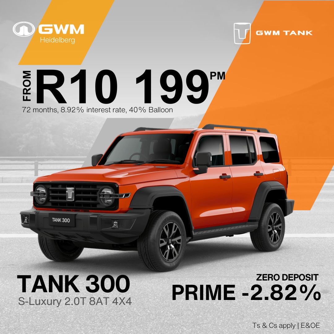 GWM Tank 300 S-Luxury 2.0T 8AT 4X4 image from 