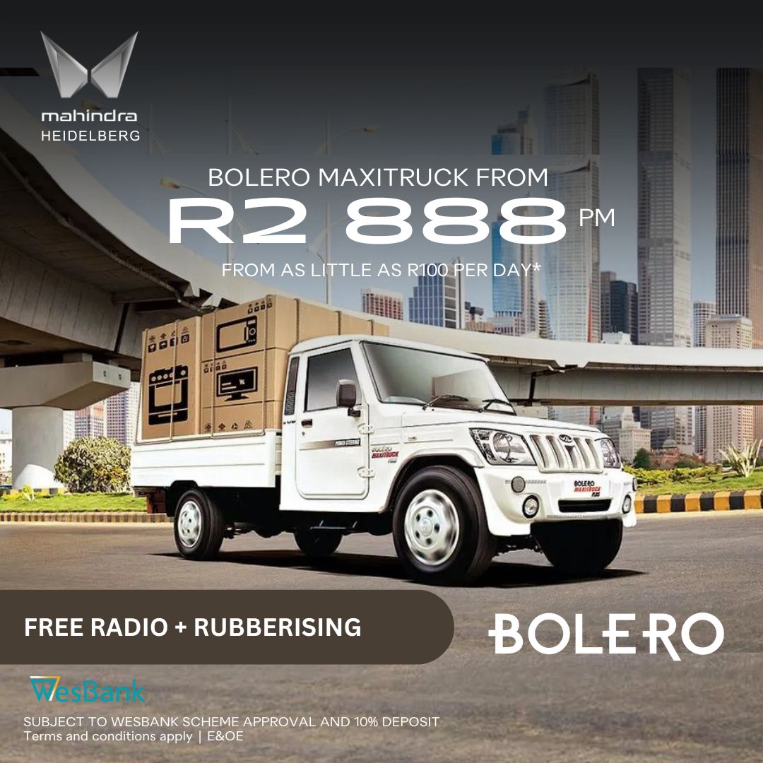 Mahindra Bolero Maxitruck Special Offer