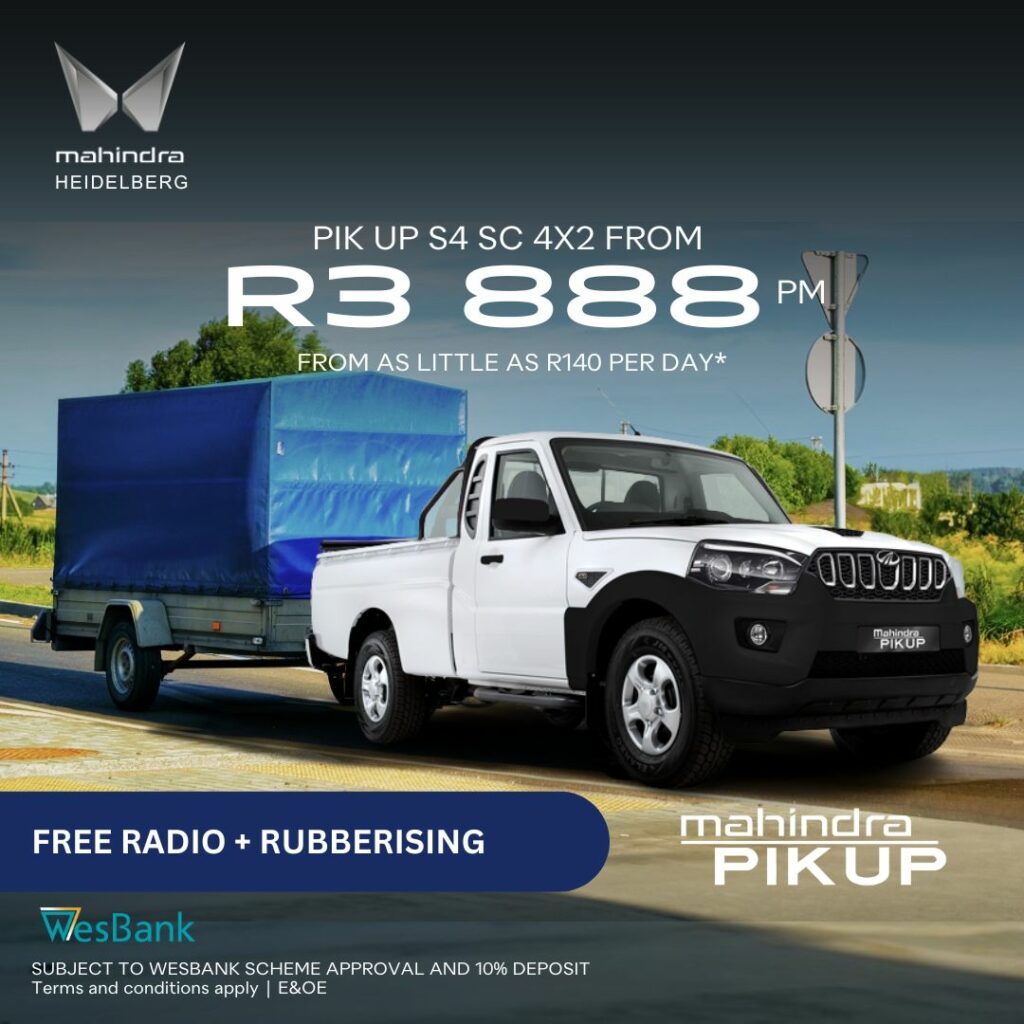 Mahindra Pik Up S4 SC 4×2 image from AutoCity Group