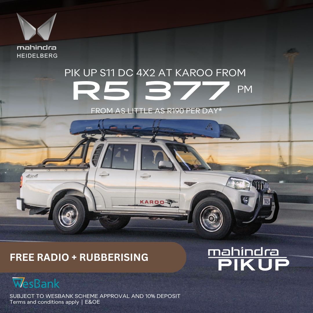 Mahindra Pik Up S11 DC AT KAROO image from AutoCity Mahindra