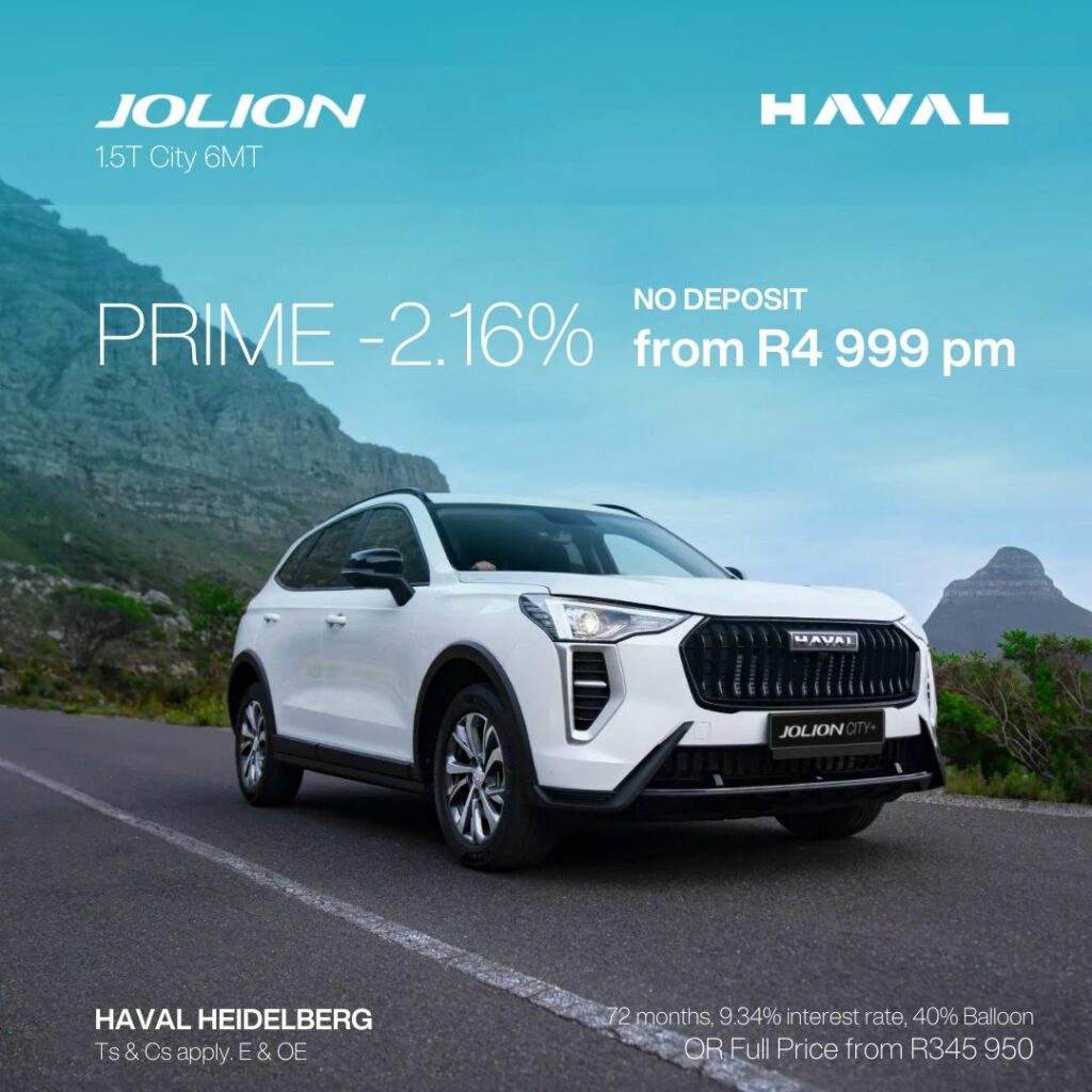 Haval Jolion 1.5T City 6MT image from AutoCity Group