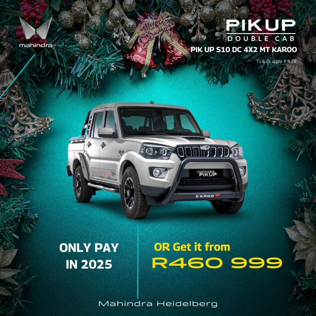 Mahindra Pik Up S10 4X2 MT Karoo image from AutoCity Group