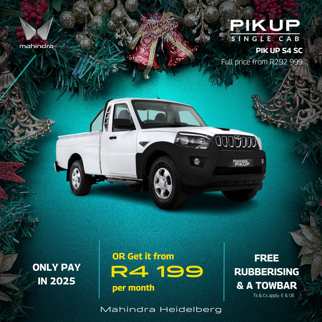 Mahindra Pik Up S4 SC Special Offer