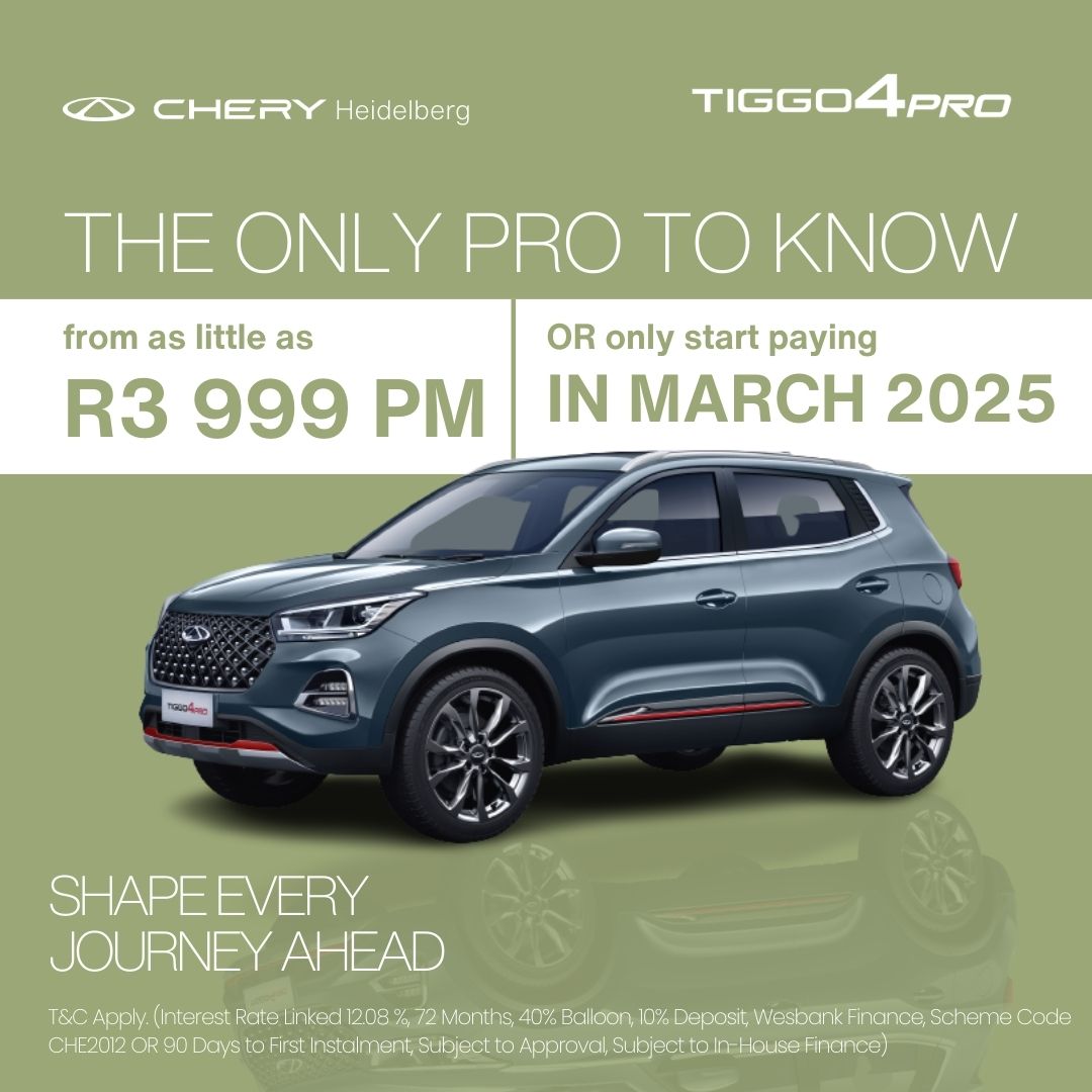 Chery Tiggo 4 Pro image from AutoCity Chery