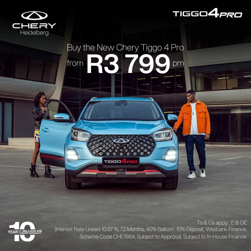 Chery Tiggo 4 Pro image from AutoCity Group