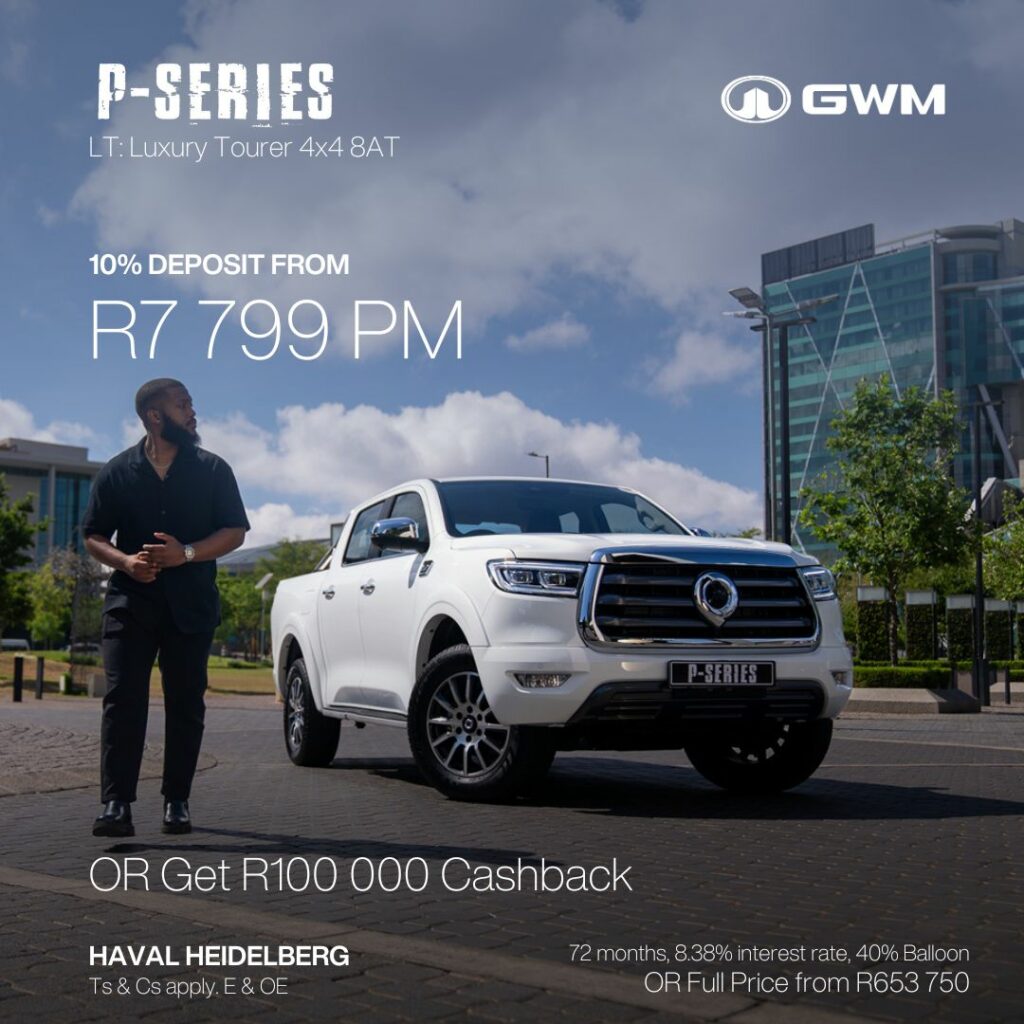 GWM P-Series LT 4×4 8AT image from AutoCity Group