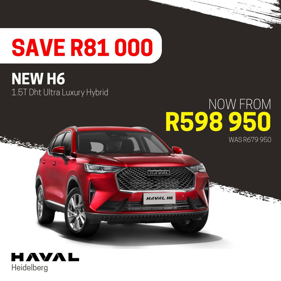 New Haval H6 – Emailer Special image from AutoCity GWM