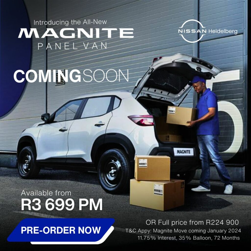 New Nissan Magnite Move Panel Van – Pre-Book Now! image from 