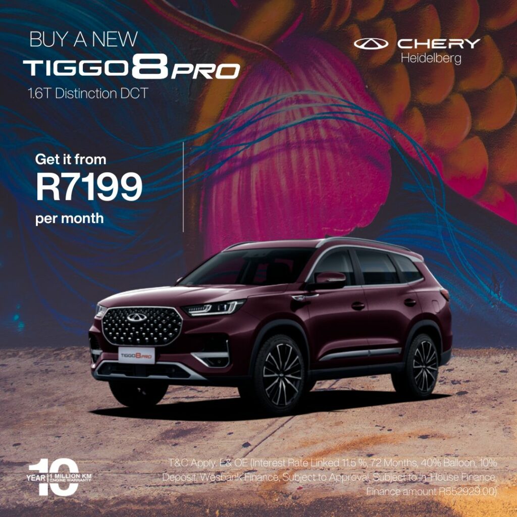 Chery Tiggo 8 Pro image from AutoCity Group