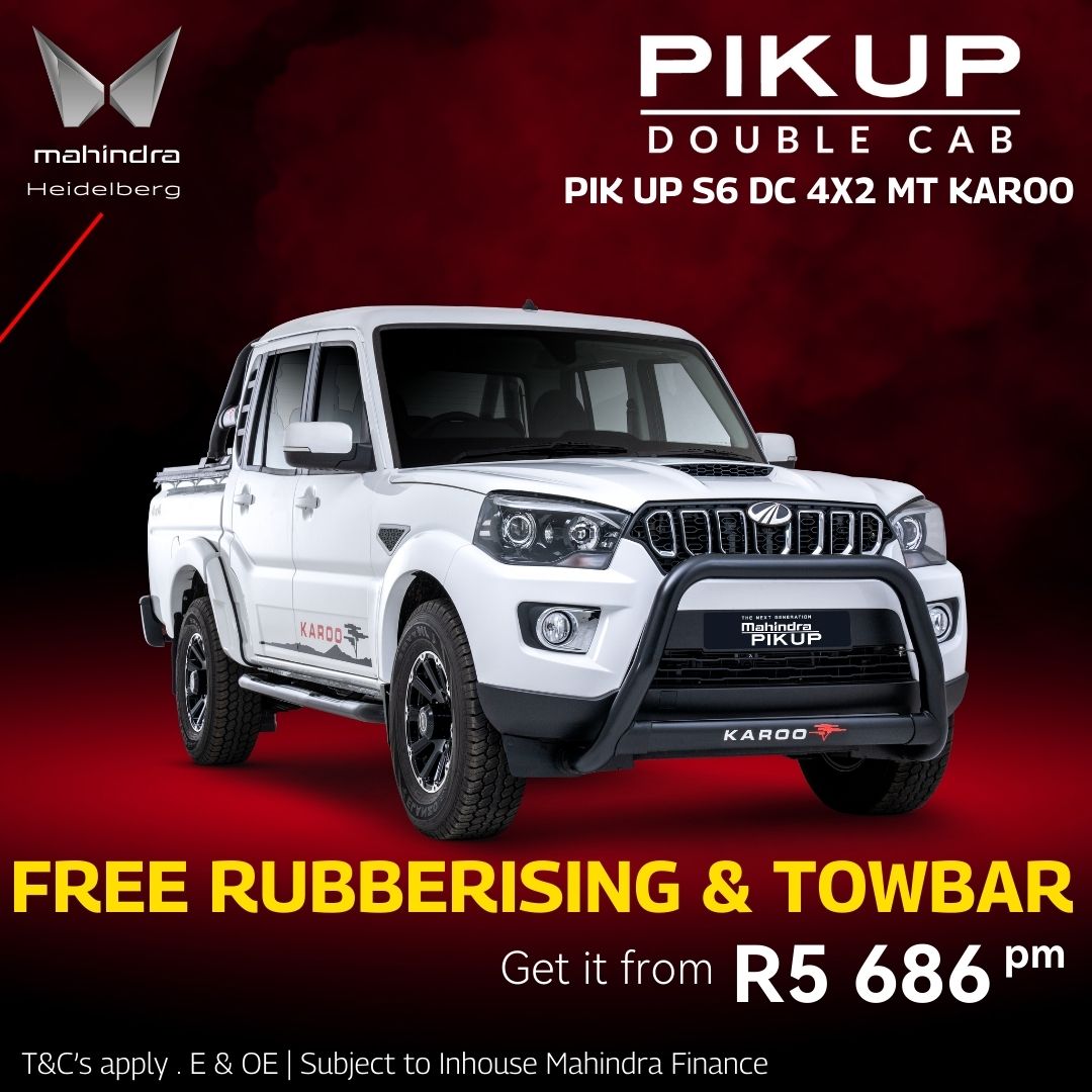 PIK UP DC 4X2 MT KAROO image from AutoCity Mahindra