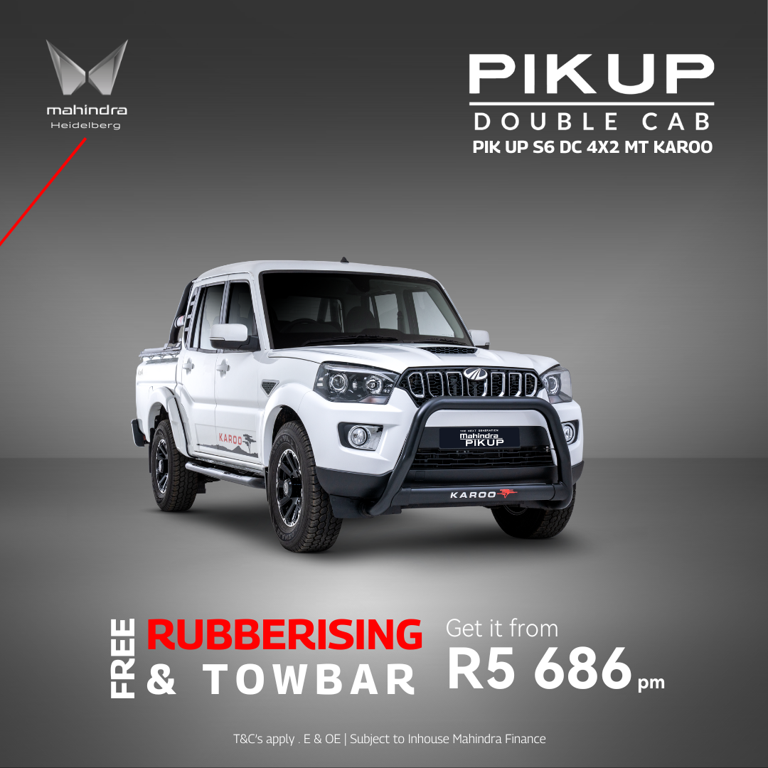 PIK UP DC 4X2 MT KAROO image from AutoCity Mahindra