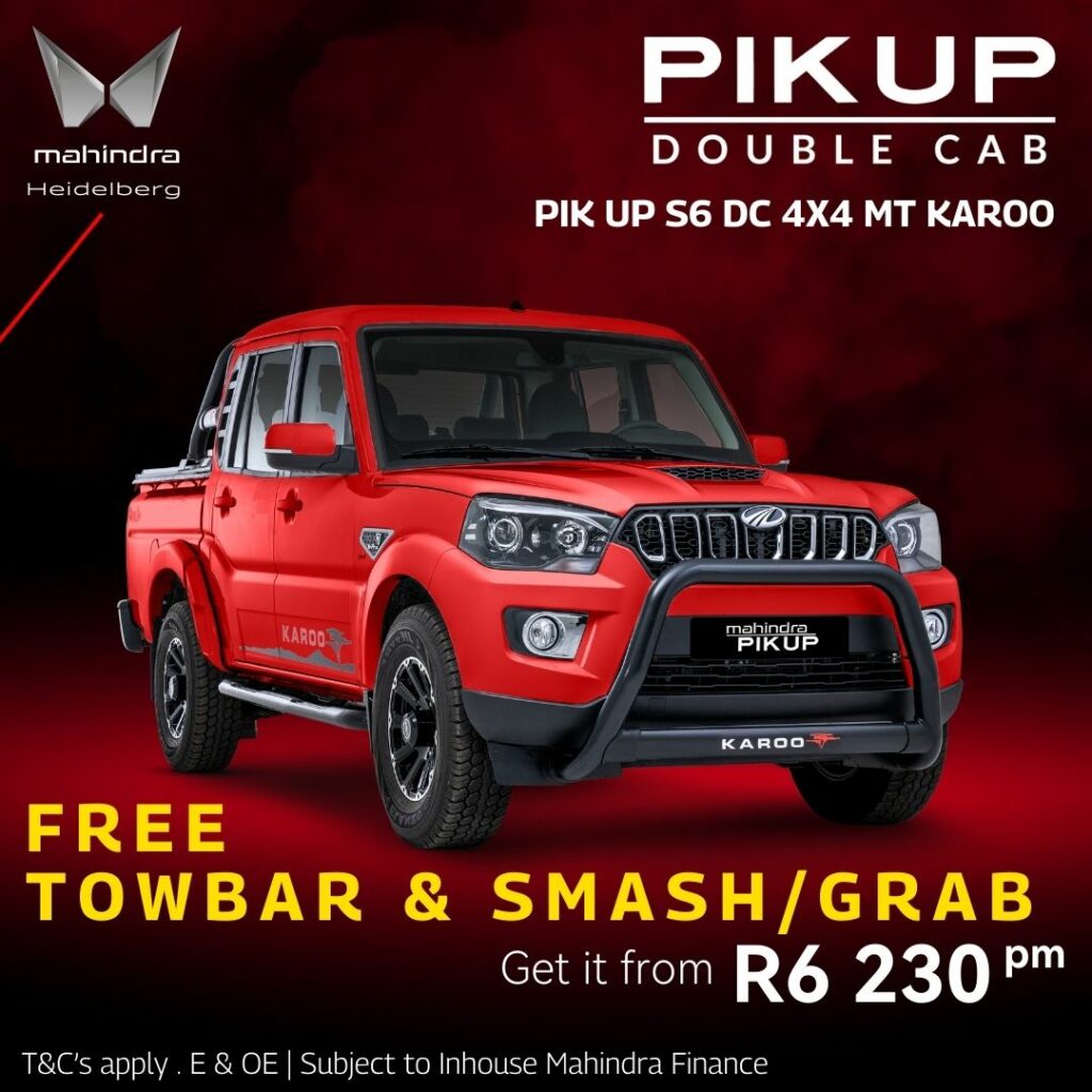 PIK UP S6 DC 4X4 MT KAROO image from AutoCity Group