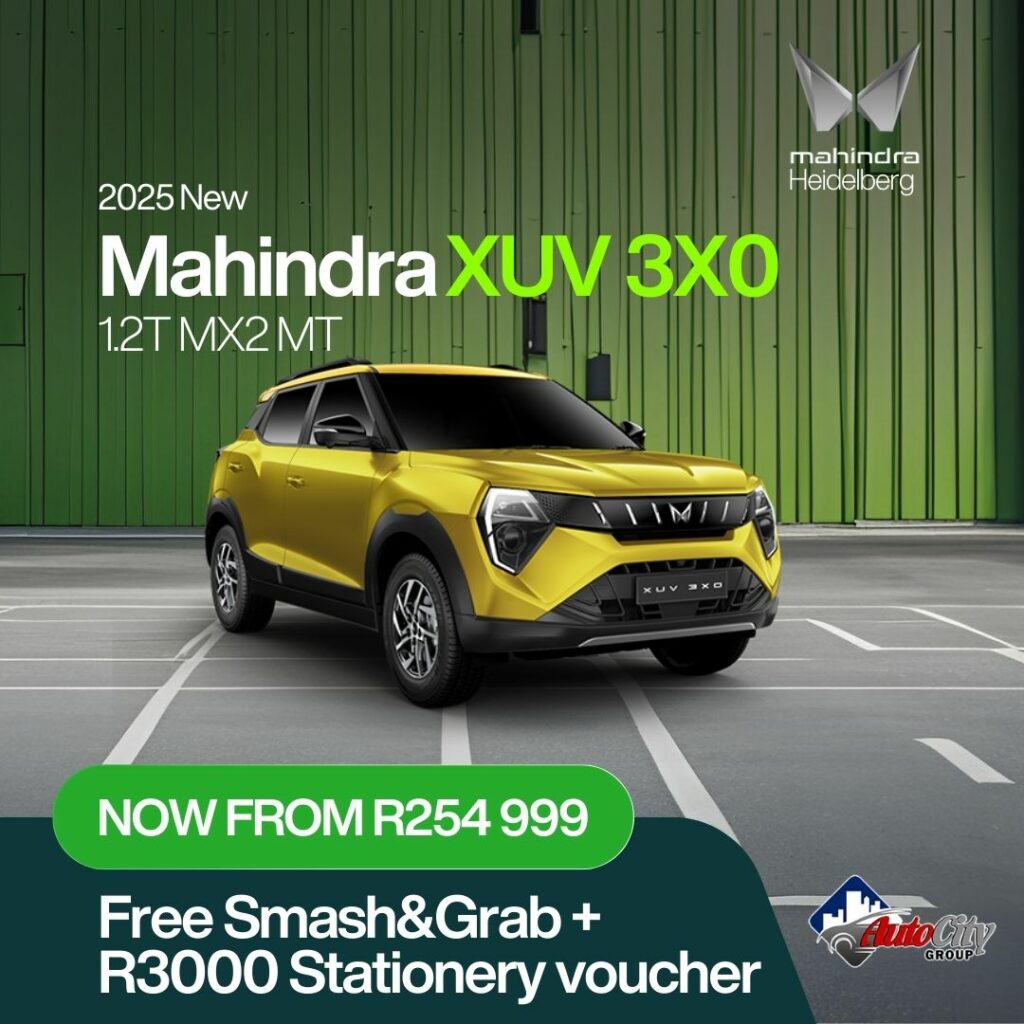 Mahindra XUV 3XO MX2 – Emailer Special image from AutoCity Group