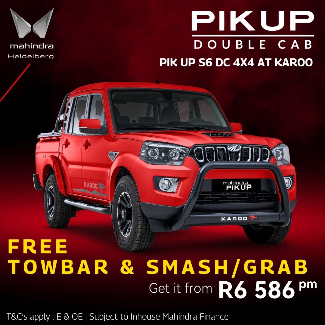 PIK UP S6 DC 4X4 AT KAROO Special Offer