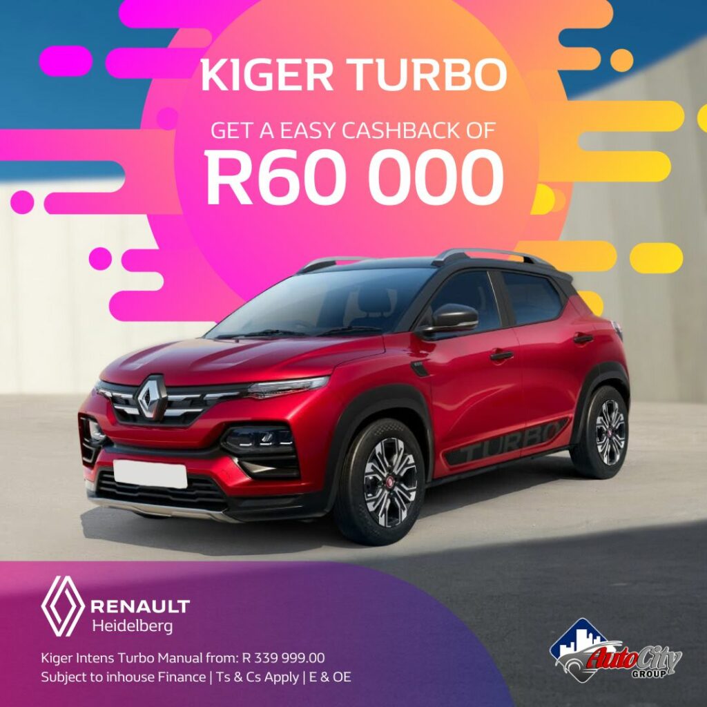 Renault Kiger Turbo image from AutoCity Group