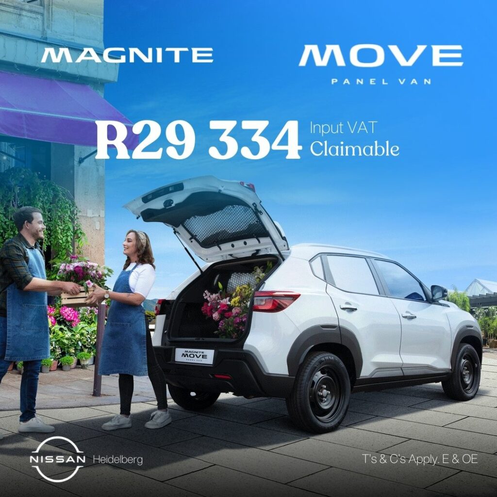 Nissan Magnite Move Panel Van image from AutoCity Group