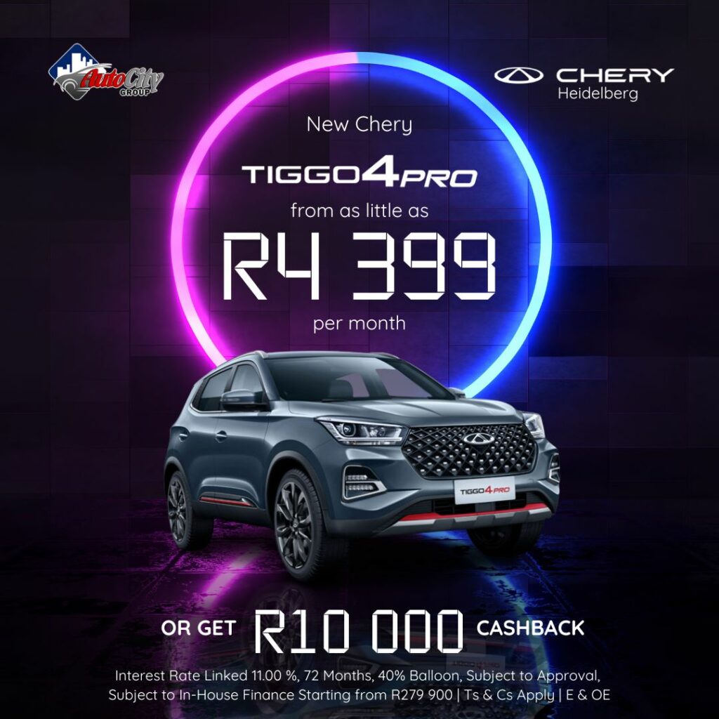 Chery Tiggo 4 Pro image from AutoCity Group